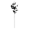 12 Pack: 29" Black Philodendron Leaves Stem by Ashland®